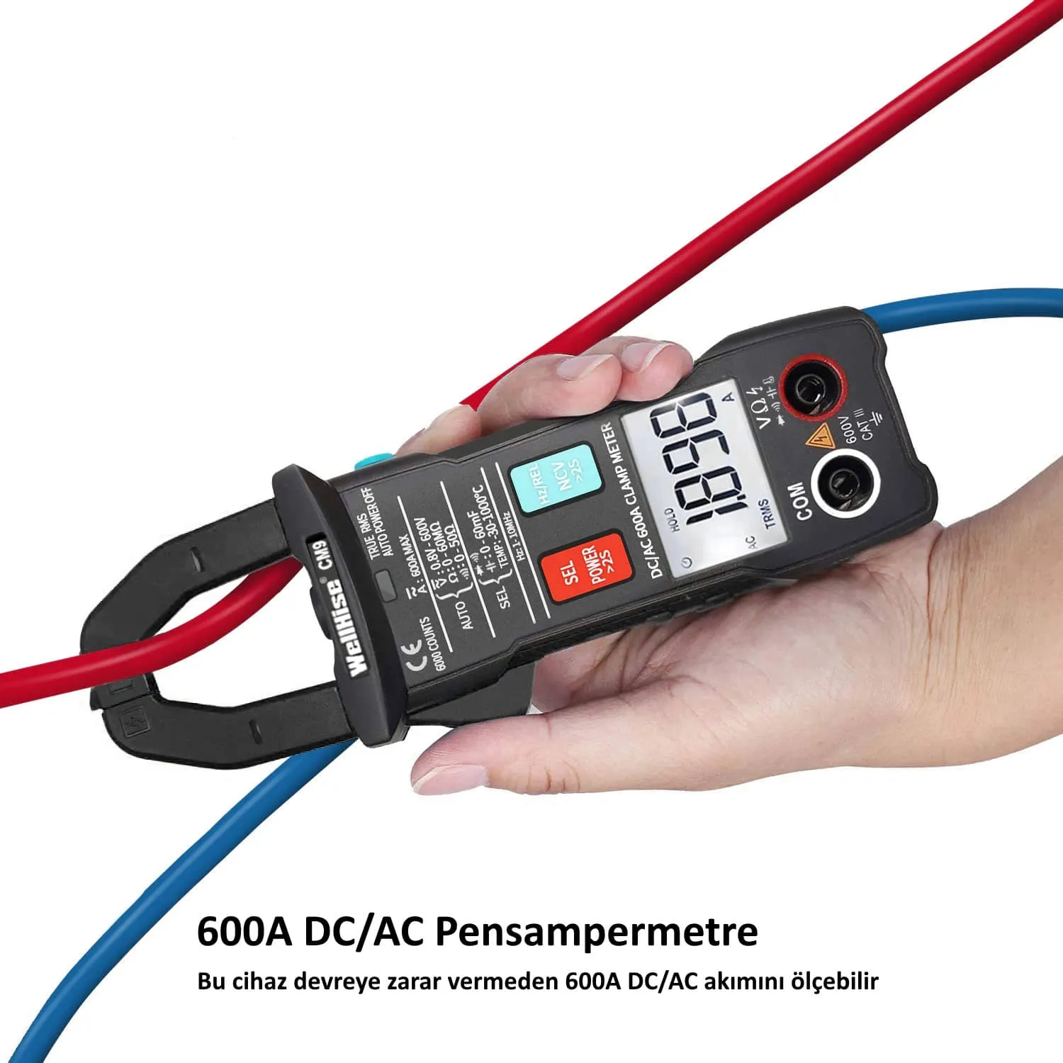 WellHise CM9 Dijital Otomatik Pensampermetre