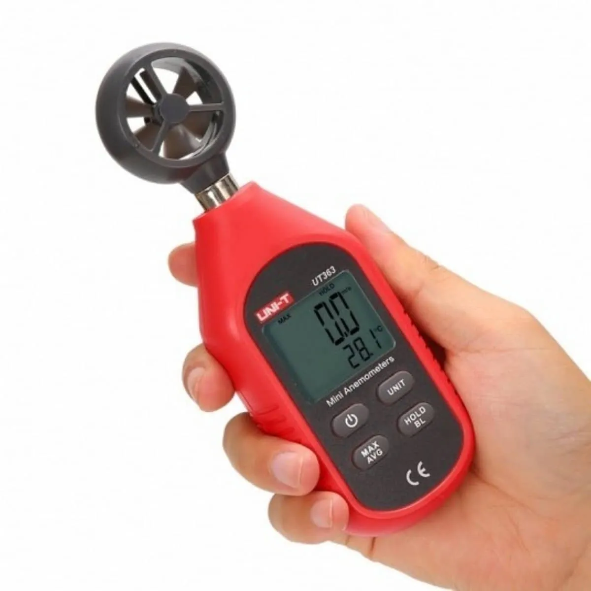 Unit UT 363BT Bluetoothlu Mini Rüzgar Ölçer Anemometre