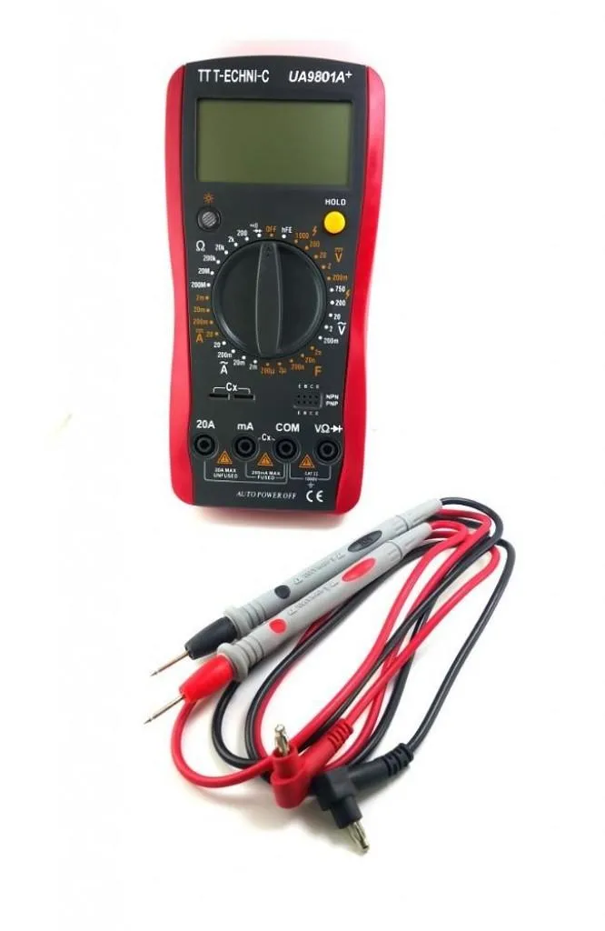 TT-TECHNIC UA 9801A Dijital Multimetre Ölçü Aleti