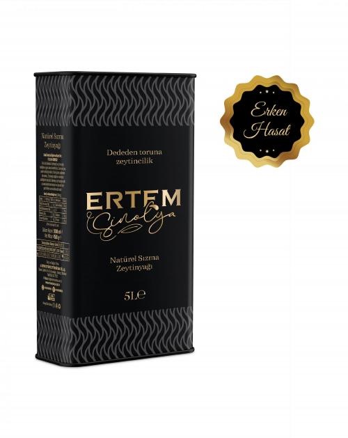 2025-2026 Hasatı Filtresiz Erken Hasat Naturel Sızma Zeytinyağı 5 Litre
