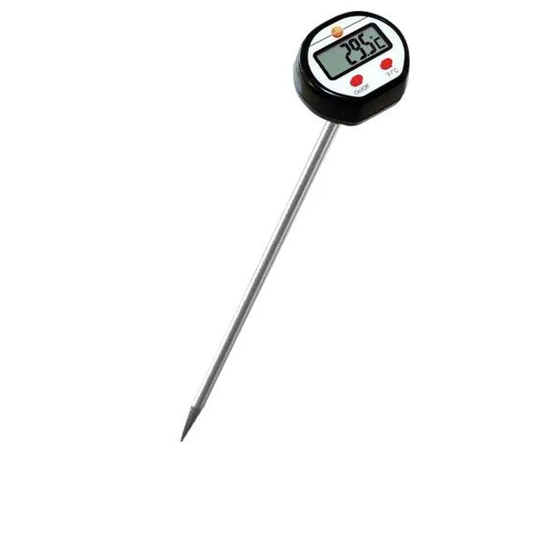 Testo Üstten Göstermeli Mini Termometre 12.5cm Prob