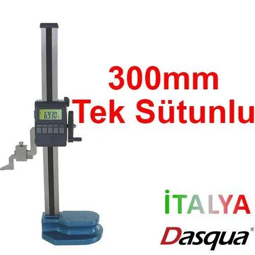 Dasqua 3130-8103 Tek Sütunlu Dijital Mihengir 300 mm