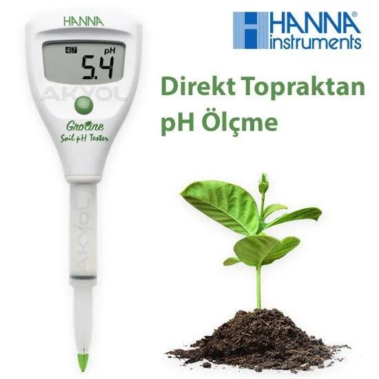 Hanna HI 981030 GroLine Toprak pH Test Cihazı
