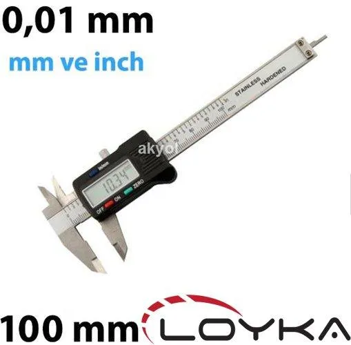 Loyka KMP100 Mini Kumpas 0-100 MM (10CM)
