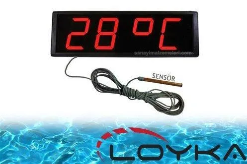 Loyka 10 CM - Kapalı Ortam Havuz Suyu Sıcaklığı Ölçer