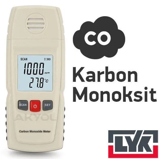 LYK BGM8805 Karbonmonoksit Ölçer