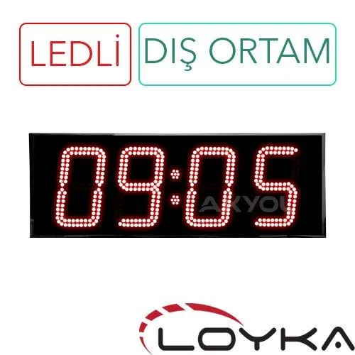Loyka ST-204 Saat ve Derece Yazı Yüksekliği 20 CM