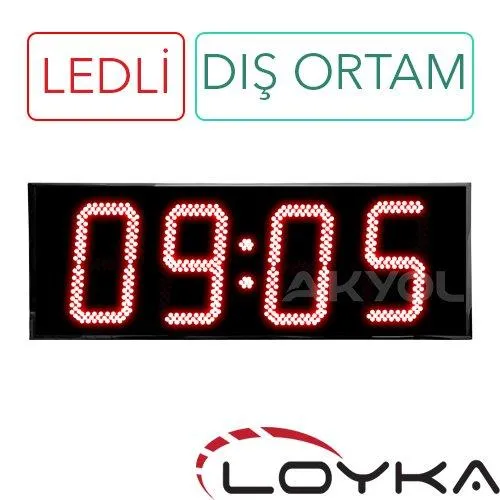 Loyka ST-254 Saat, Derece-25 cm Yazı Yüksekliği