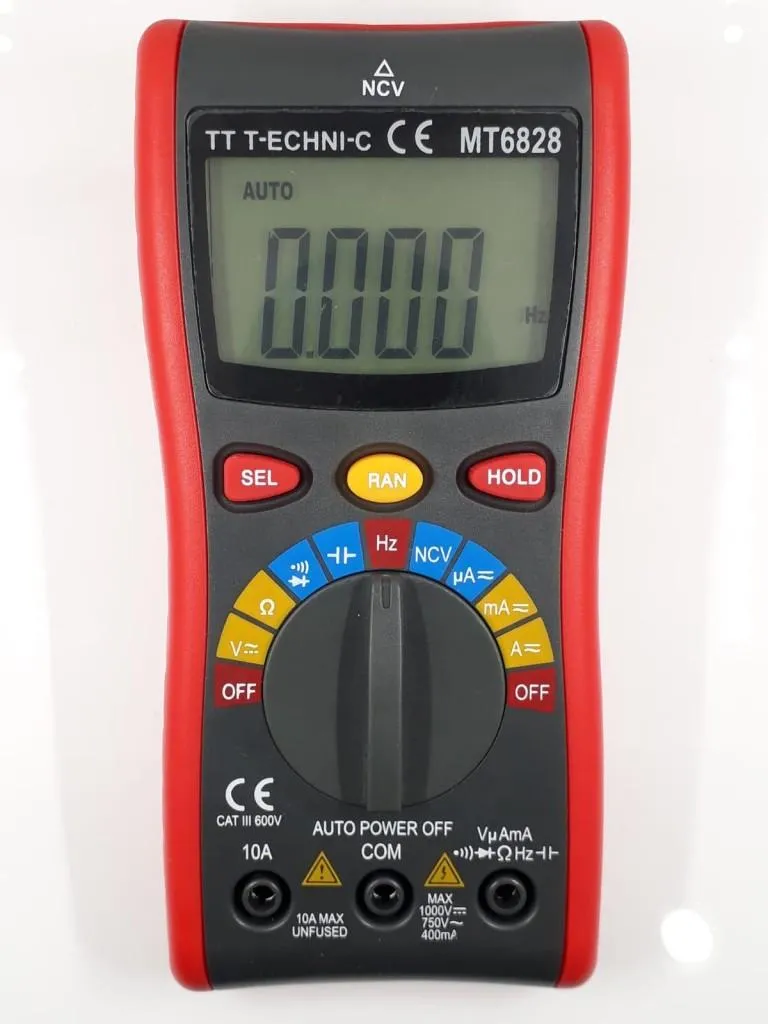 TTechnic MT6828 Dijital Multimetre Ölçü Aleti