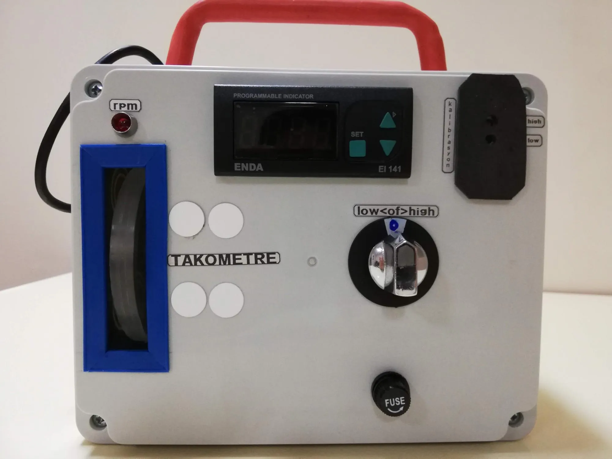 Takometre Test Cihazı (Kalibratör)