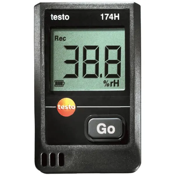 Testo 174H Mini Sıcaklık ve Nem Kayıt Cihazı (Sadece Cihaz)