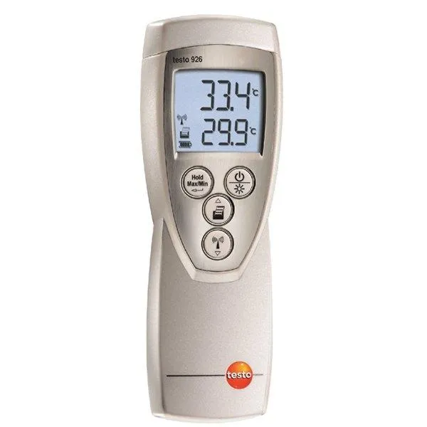 Testo 926 Tek Kanallı T Tipi Prob Okuyucu Termometre