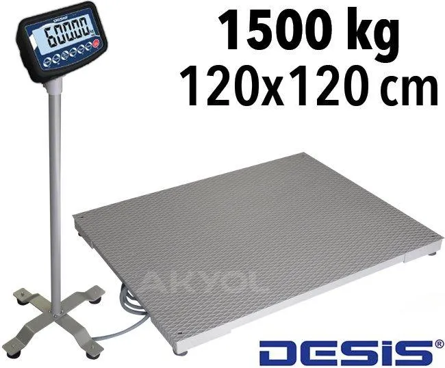 Desis DS 1.5 Ton Platform Baskül - 120x120 cm
