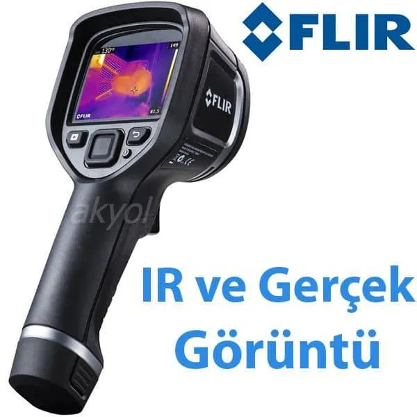FLIR E4 Termal Kamera Sıcaklık ve Su Kaçağı Tespit Cihazı