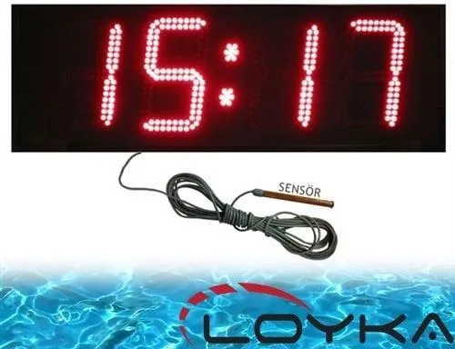 Loyka 30 CM - Büyük Ekranlı Havuz Suyu Sıcaklığı Ölçer