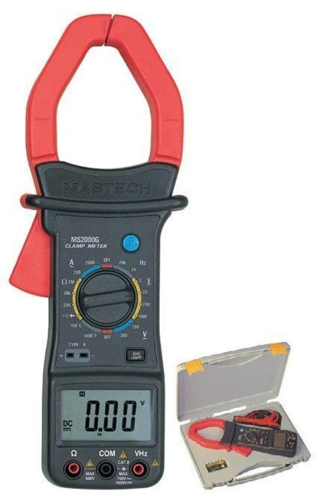 Mastech Sunwa MS 2000G Dijital Pens Ampermetre Isı Ölçüm Özelliği