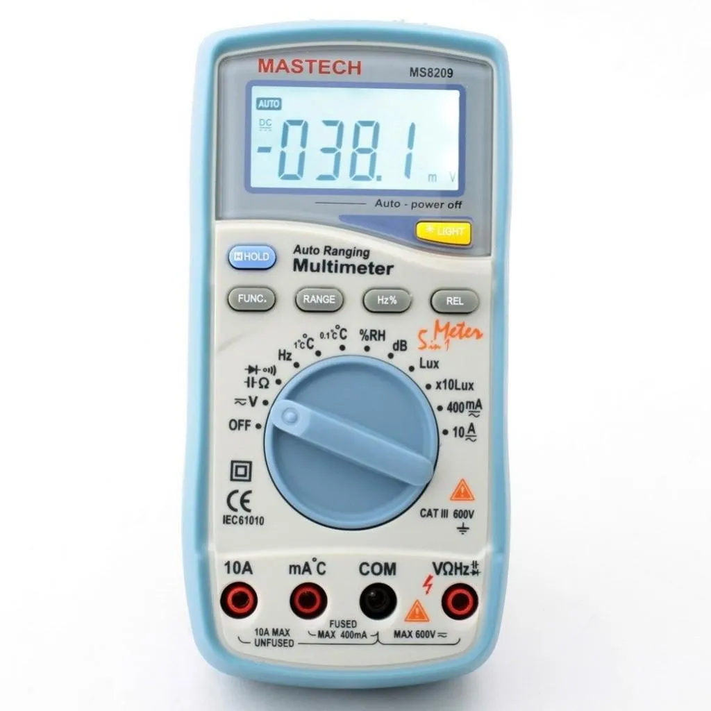 Mastech MS8209 5 in 1 Multi Sensörlü Otomatik Dijital Multimetre