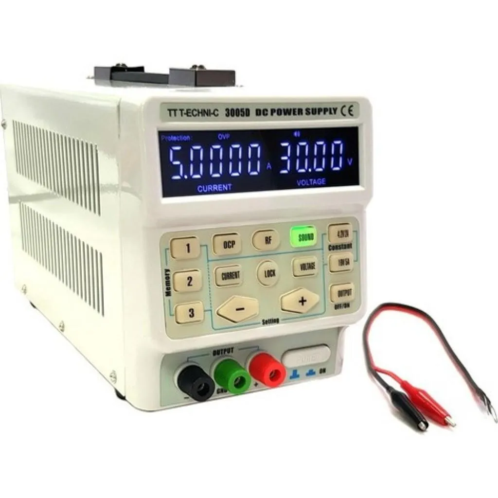 Tt-Technıc 3005D 0-30V 0-5A Dc Güç Kaynağı Power Supply Ayarlanılabilir